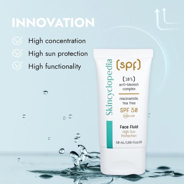 Immagine prodotto Skincyclopedia Anti-Blemish Fluid (Crema solare viso, SPF 50, 50 ml)