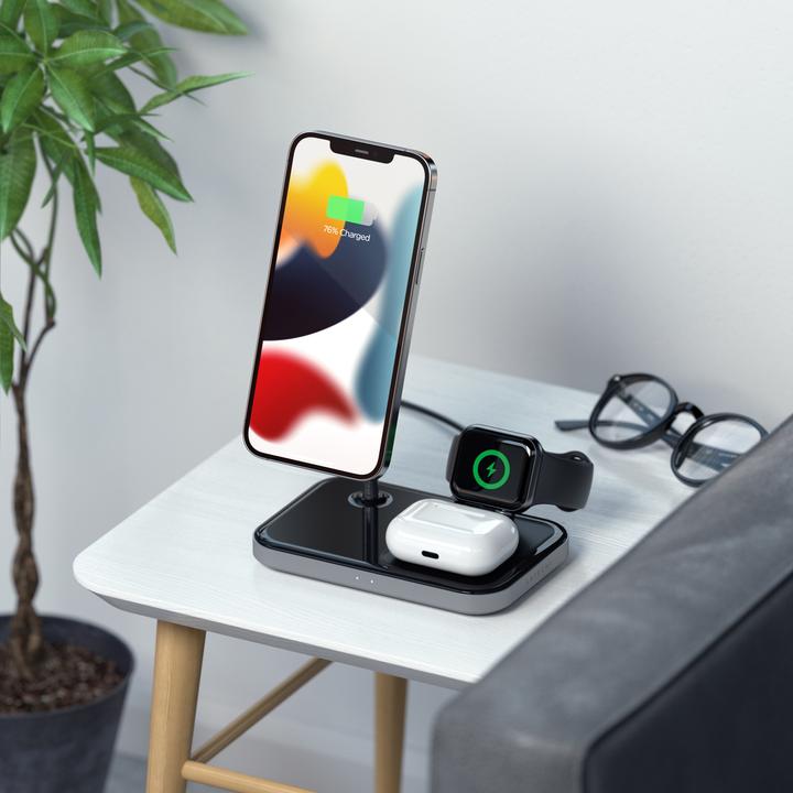 Produktbild Satechi 3-in-1 Magnetic Wireless Charging Stand (7.50 W)