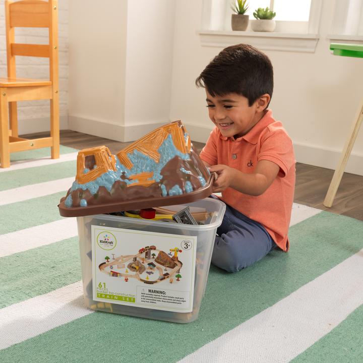 Actual product image KidKraft Construction site with storage box
