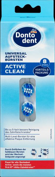 Produktbild dm Dontodent Aufsteckbürsten Active Clean (1 x)