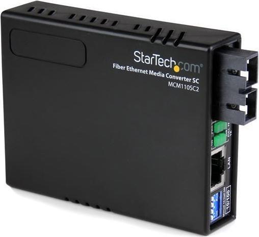Actual product image StarTech Fiber Ethernet Media Converter