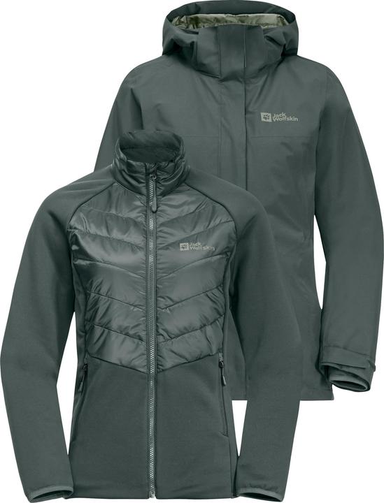 Actual product image Jack Wolfskin Luntal 3In1 Jkt W (XXL)