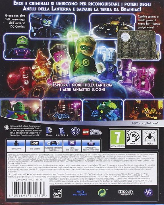 Produktbild WB Lego Batman 3: Beyond Gotham (PS4, IT)