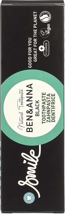 Image du produit Ben & Anna BEN&ANNA Natural Black Toothpaste naturalna pasta do zębów z aktywnym węglem 75ml (75 ml)