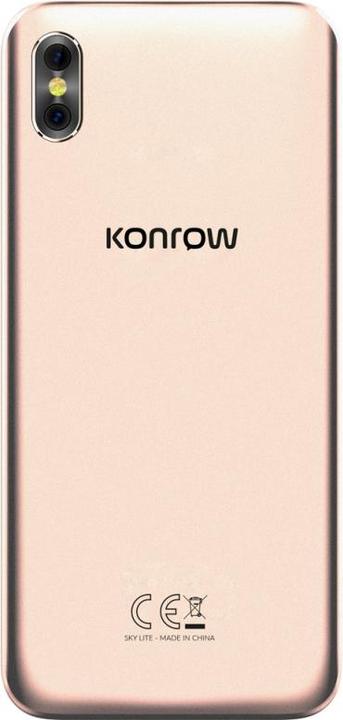 Image du produit Konrow Sky Lite - Android 8.1 - 4G - Écran 5.45" - Double Sim - 16Go, 1Go RAM - Or (16 Go, Or, 5.45", 16 Mpx)