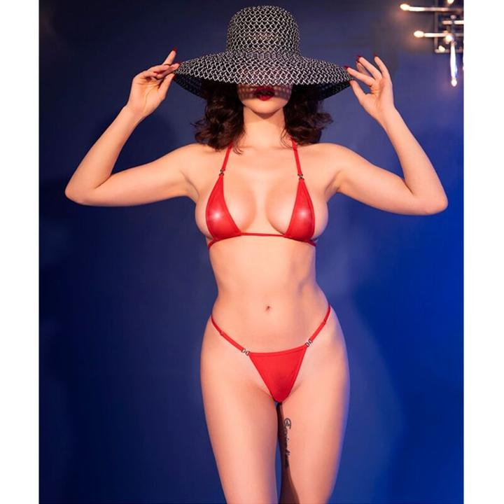 Actual product image Chilirose - CR 4840 MIKROBIKINI ROT S/M (S, M)