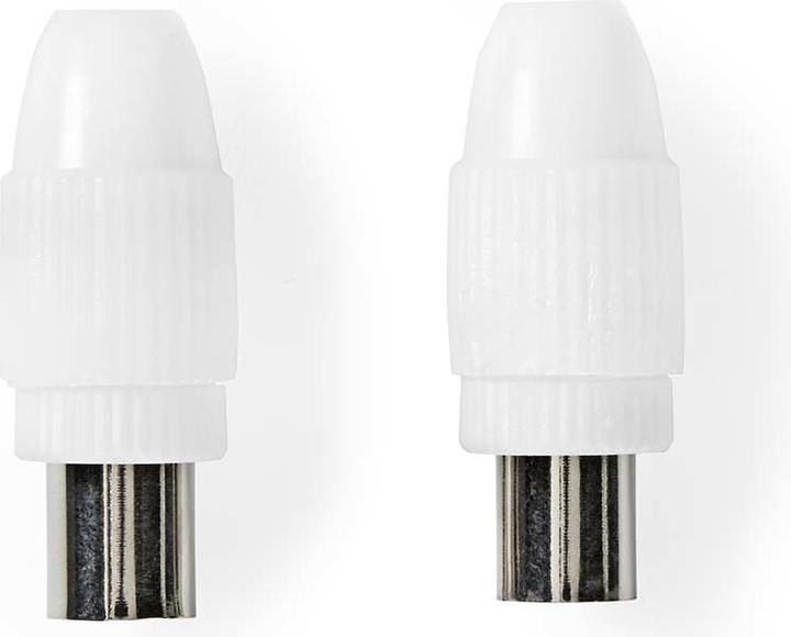 Image du produit Nedis Connecteur IEC (coaxial) Mach o + prise - droite 2 ON (Câble d'antenne)