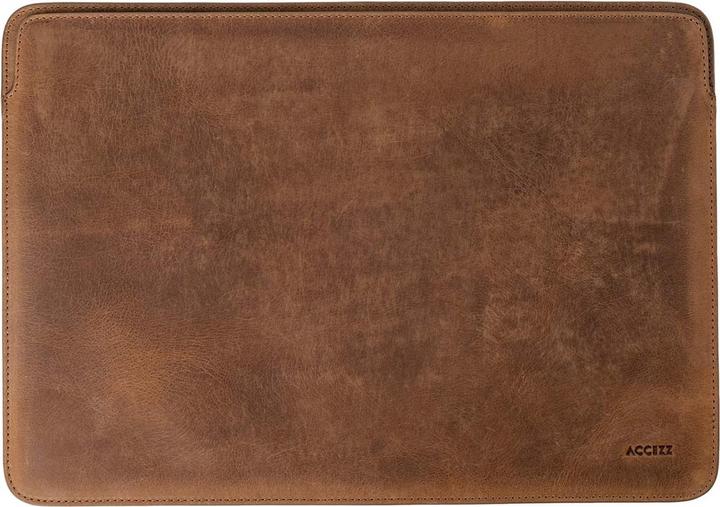 Produktbild Accezz Leather Laptop hoes MacBook 15 inch - Laptopsleeve - Cognac (15", Apple)