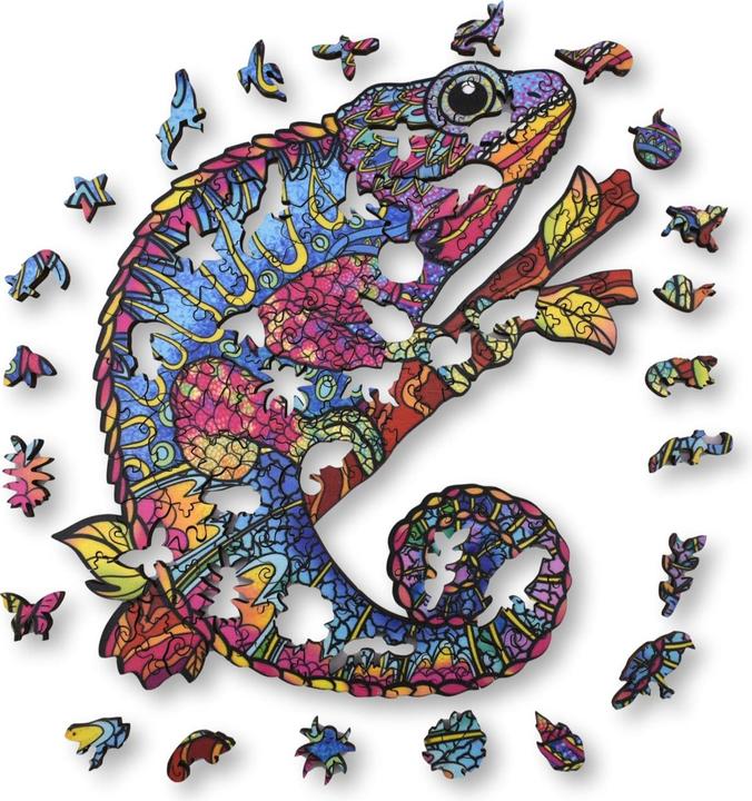 Produktbild Aniwood Puzzle Motiv Chamäleon (M) (150 Teile)