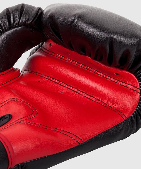 Actual product image Venum Contender Kids Boxing Gloves - Black-Red (4 OZ, One size)