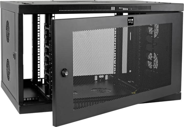Immagine prodotto Eaton Mini armadio rack SmartRack 9U a basso profilo Switch-Depth-Plus per il montaggio a parete, ampio (9 HE, Rack da 19 pollici)