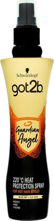 Actual product image Schwarzkopf Got2B - Guardian Angel Spray Thermoprotective Hair Modelling Spray 200Ml (200 ml)