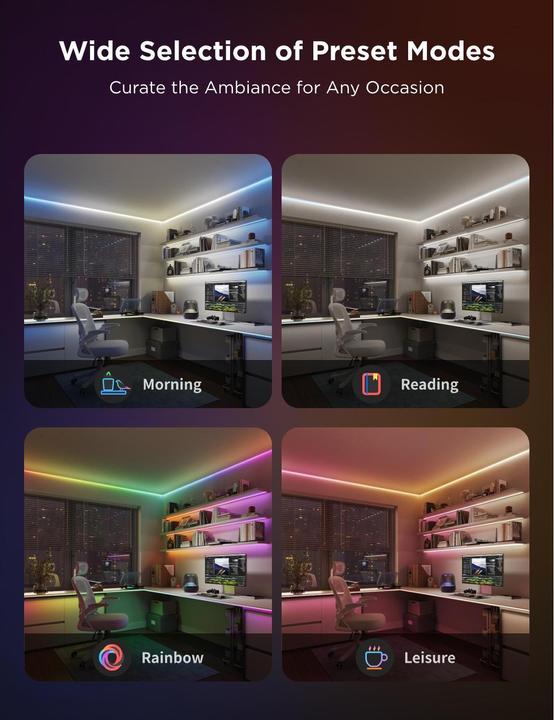 Actual product image Govee LED Strip (RGBIC, RGBW, 300 cm, Indoor)