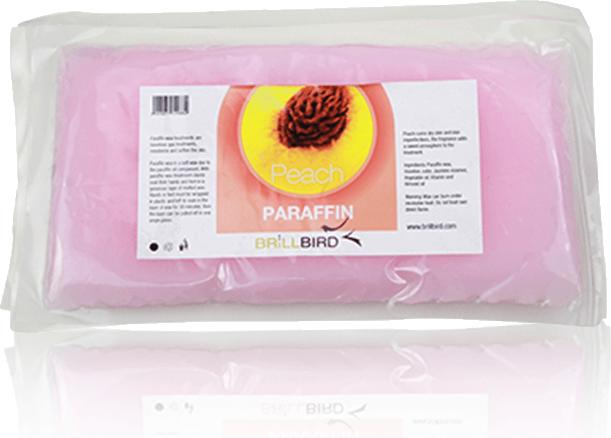 BrillBird Paraffin Ersatzblock – Pfirsichduft