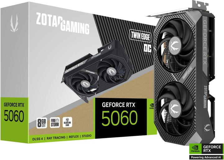 Produktbild Zotac RTX 5060 Twin Edge OC 8GB GDDR7 HDMI 3xDP (8 GB)