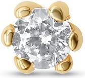 Image du produit Passion Boucles D'Oreilles Zirconia 6 Griffes (MAT BIJOU)