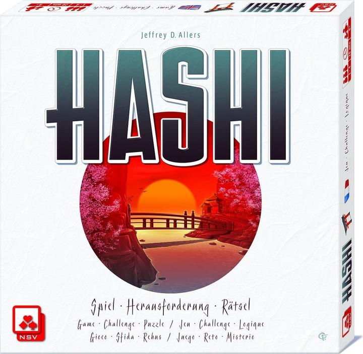 Actual product image NSV Hashi (English, German, French, Dutch)