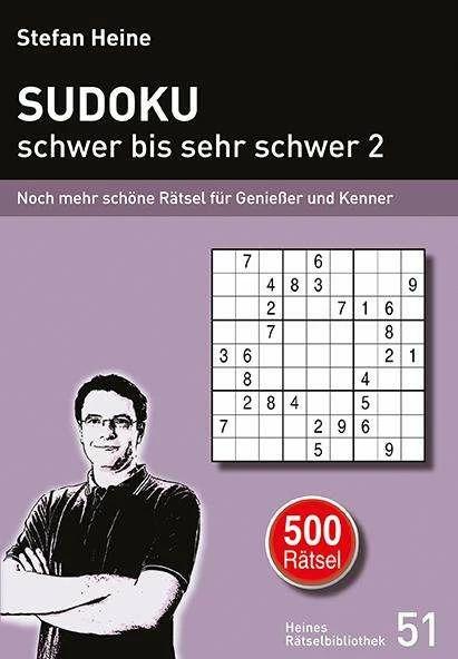 Produktbild SUDOKU - schwer bis sehr schwer 2 (Deutsch, Stefan Heine, 2020)
