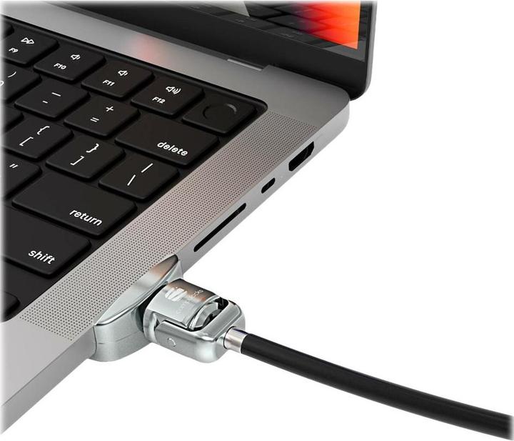Produktbild Maclocks Ledge adapter for 2021 M1 MacBook Pro 14" + Keyed Cable Lock (ETA April 1st)
