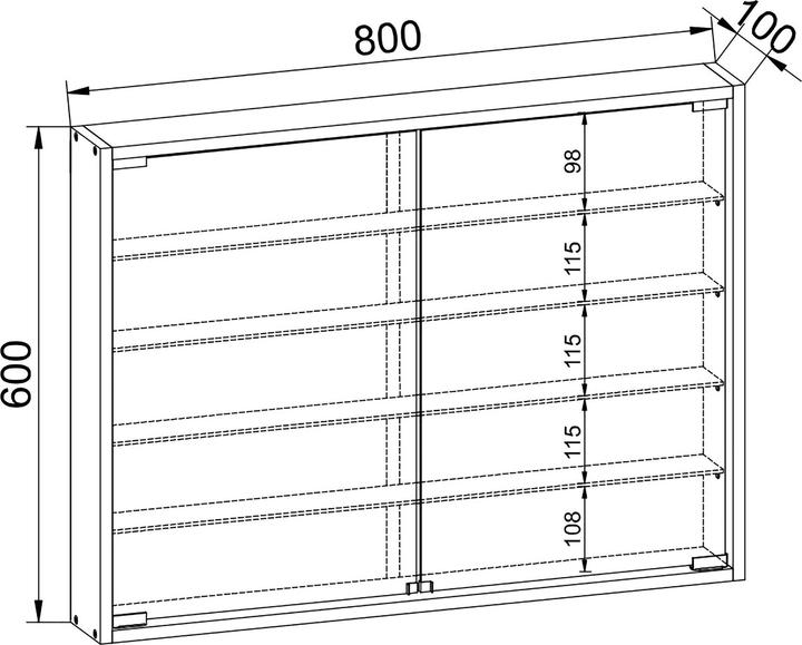 Actual product image VCM Mandosa (80 x 10 cm)