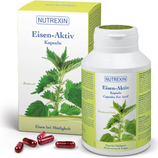 Actual product image Nutrexin Iron Active (240 Piece, Capsules, 172 g)