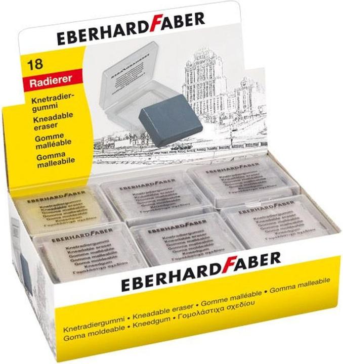 Produktbild Magni EBERHARD FABER 585428 Kautschuk-Radierer Duo-Gom mittel Blau/Rot