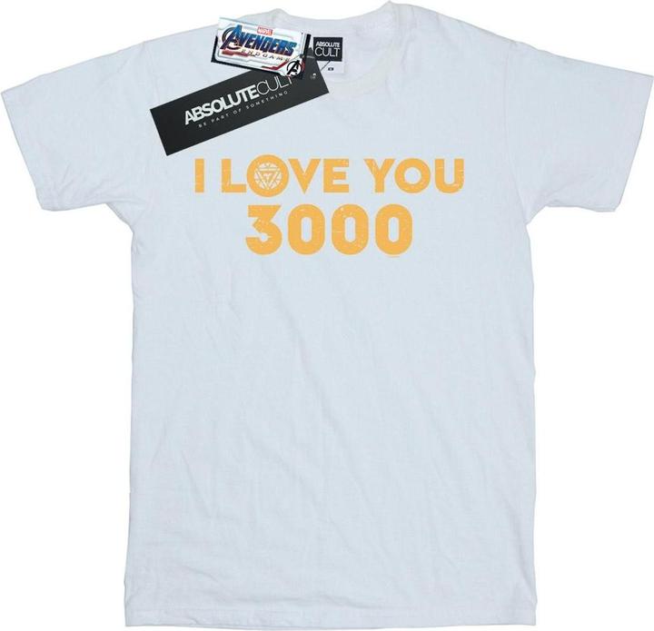 Jungen Avengers Endgame Ich liebe dich 3000 Arc Reactor TShirt