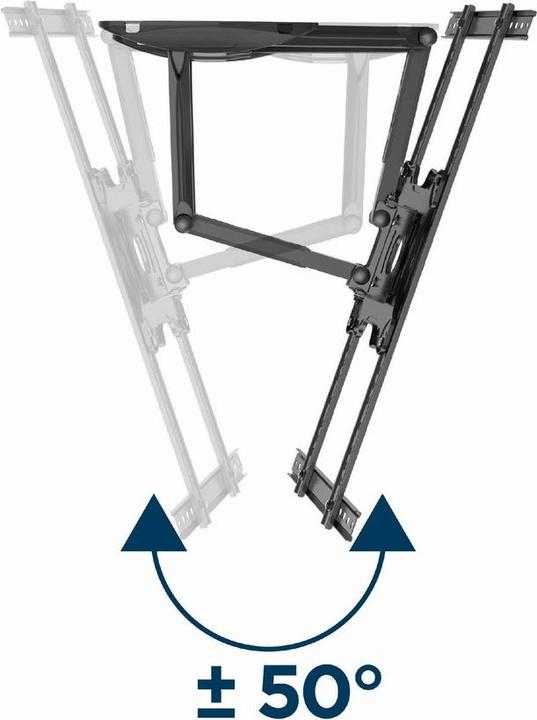 Produktbild Gembird Uchwyt ścienny do telewizora - obracany i pochylany 32-75inch 45 kg (Wand, 75", 45.50 kg)