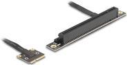 Actual product image Delock Adapter Mini PCIe Stecker zu PCIe 3.0 x16 Slot 90° ge