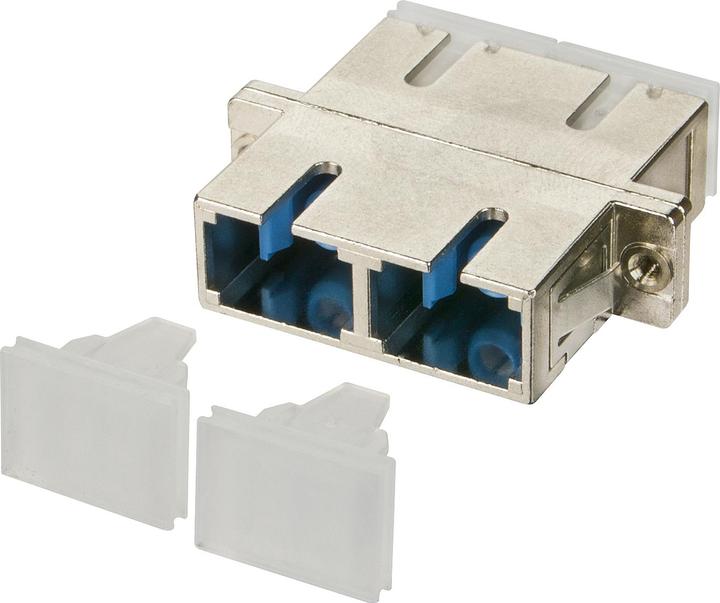 Actual product image Metz Connect 150900D2-I - SC - Blue - Metallic - Multi-mode - Zinc - Ceramic - OS2 (Network coupling)