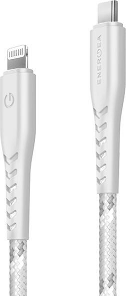 Actual product image Energea cable Nyloflex USB-C - Lightning C94 MFI 1.5m biały/white (1.50 m, USB 3.2 Gen 1)