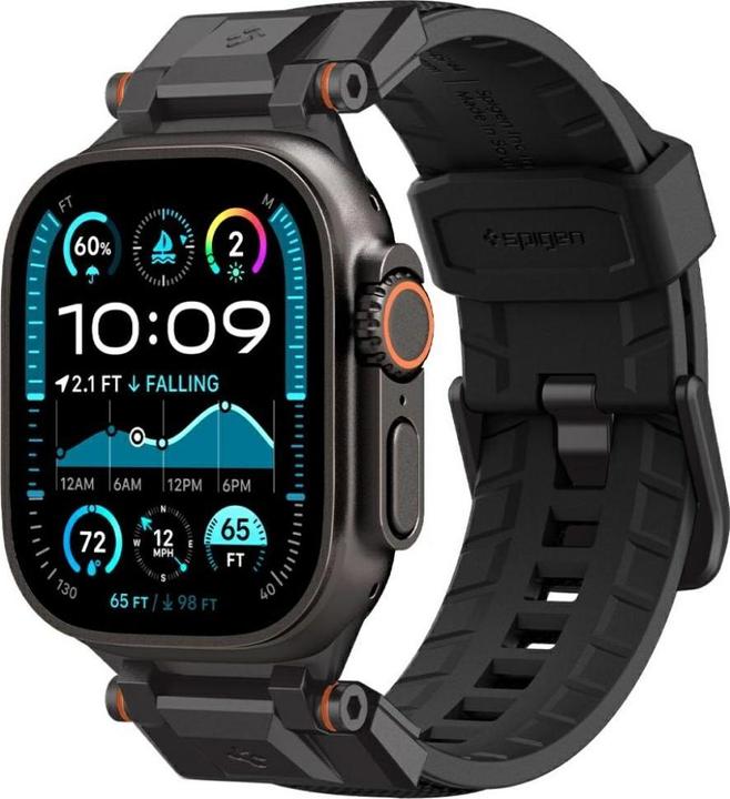 Actual product image Spigen DuraPro Armor (44 mm, 45 mm, 46 mm, 49 mm, Nylon, Thermoplastic polyurethane (TPU))