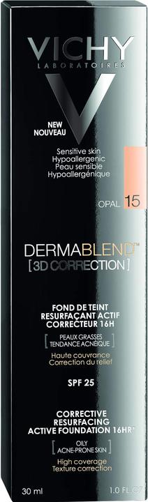 Produktbild Vichy Dermablend (3D Correction) Hautunebenheiten optisch korrigierendes Make-up (15 Opal)