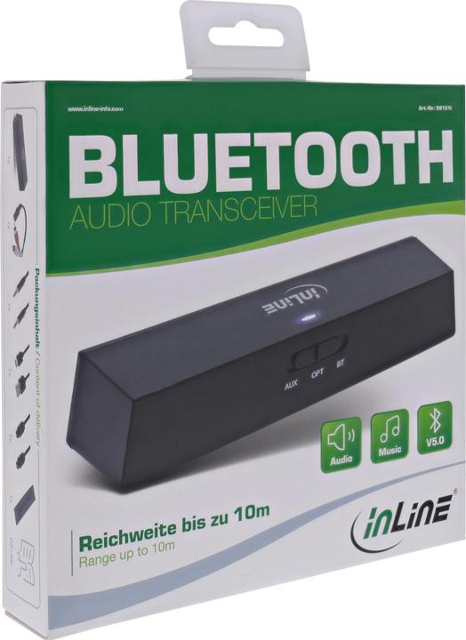Produktbild InLine Bluetooth Audio Transceiver (Sender & Empfänger)