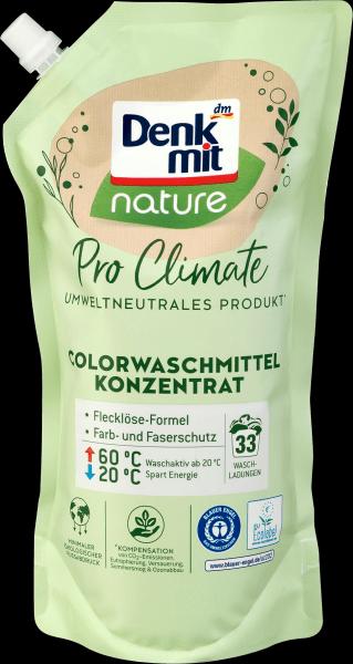 Actual product image dm Denkmit Pro Climate Color detergent concentrate nature