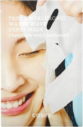 Cosrx Triple Hyaluronic Water Wave Sheet Mask 20ml - Hyaluronsäure Gesichtsmaske - Koreanische Hautpflege (20 ml)