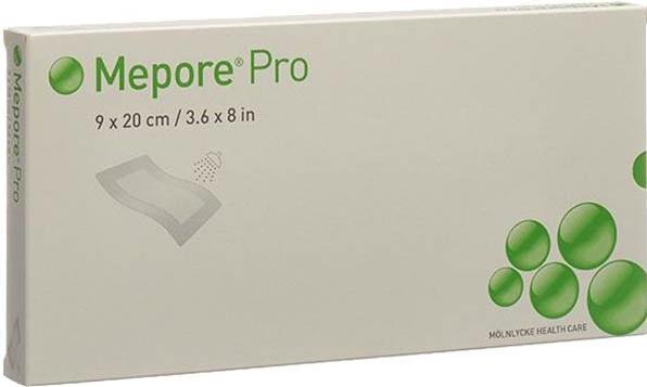 Actual product image Mepore Wundverband 20x9cm Wundkissen 14x4.5cm steril (30 x)