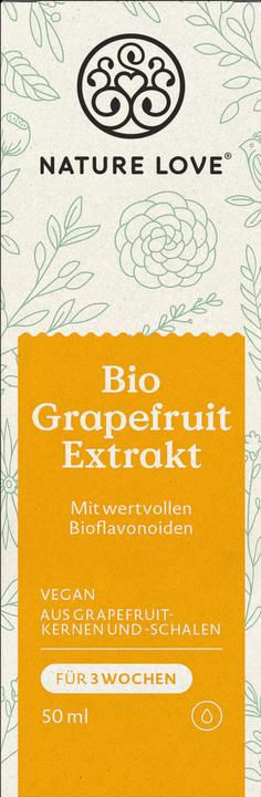 Produktbild Nature Love Bio Grapefruit Extrakt (1 Stück, Tropfen)