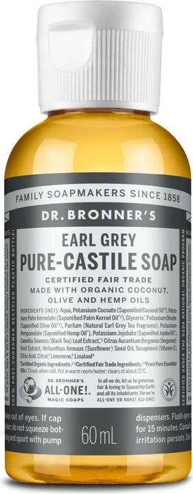 Actual product image Dr. Bronner's Earl Grey 60ml (Liquid soap, 60 ml)