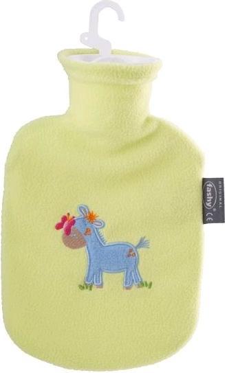 Fashy Wärmflasche mit BezugHellgrün, 0,8 l (0.80 l)