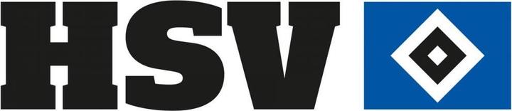 Produktbild Hamburger SV HSV Logo mit Schriftzug (80 x 18 cm)