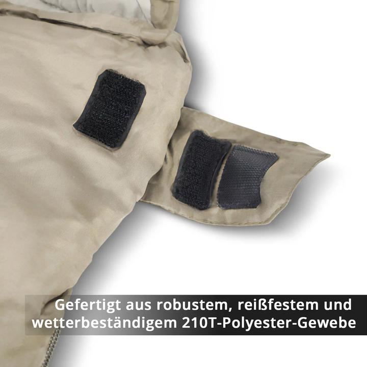 Produktbild Stahlwerk Schlafsack SB-600 ST - Outdoorschlafsack bis 5°C, Füllung 330g/m2 (220 cm)
