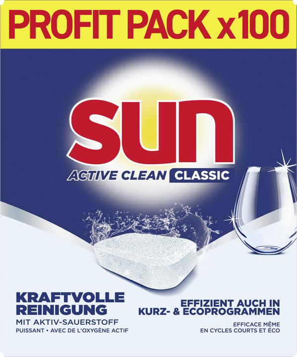Image du produit Sun Tablettes Classic Active Clean (Tabs)