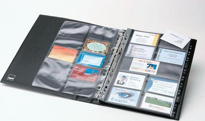 Produktbild Sigel Visitenkarten-Ringbuch (A8)
