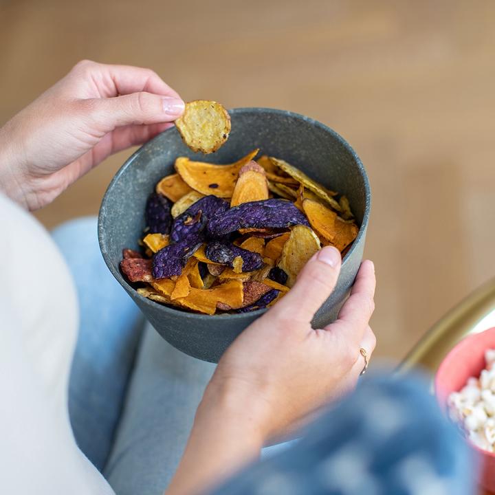 Actual product image Koziol Bowl Connect 890 ml, 2 pieces, Grey (15.50 cm, 0.89 l, 2 x)