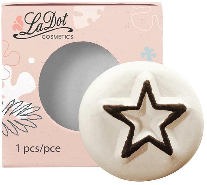 Actual product image La Dot Cosmetics Stamp tattoo stone small star