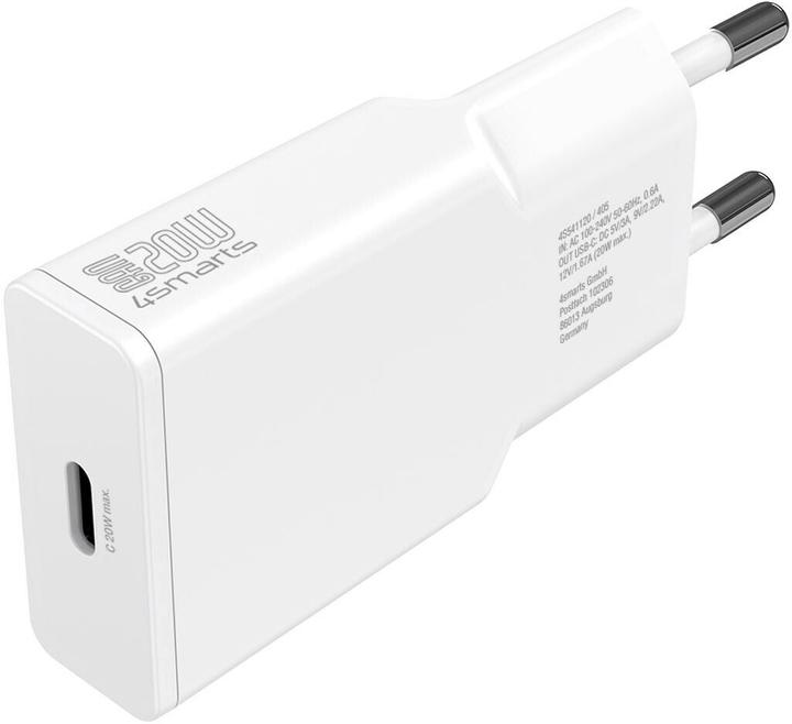 Actual product image 4smarts Power charger PDPlug Slim 20W GaN 1C white (20 W)