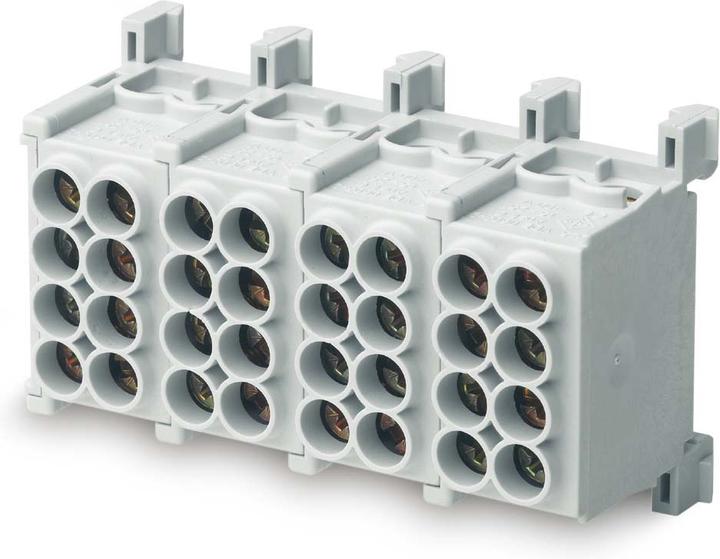 Produktbild ABN XHKB4254 Hauptleitungsklemme 4polig VBG4 4x4x25qmm