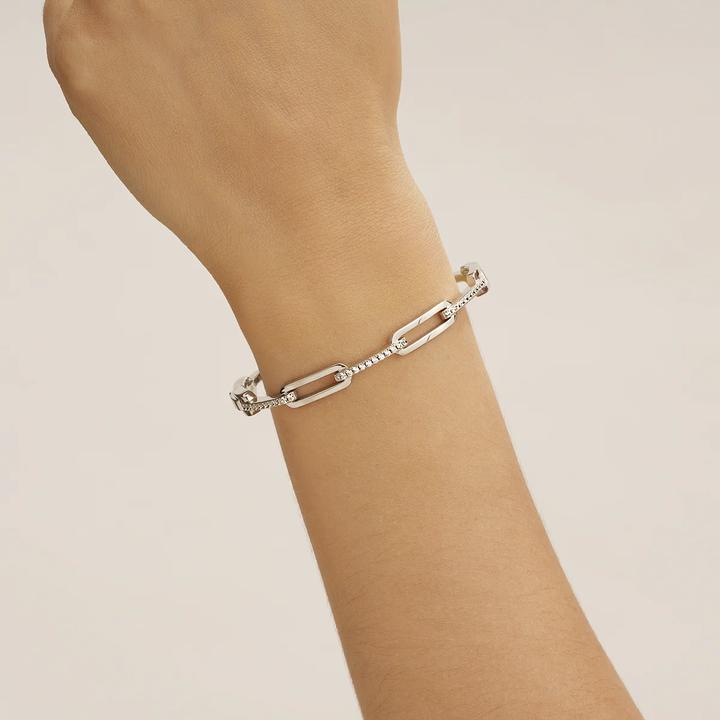 Charles Garnier Armband aus Silber, Zirkonoxid (0.63 cm, 925er Silber)