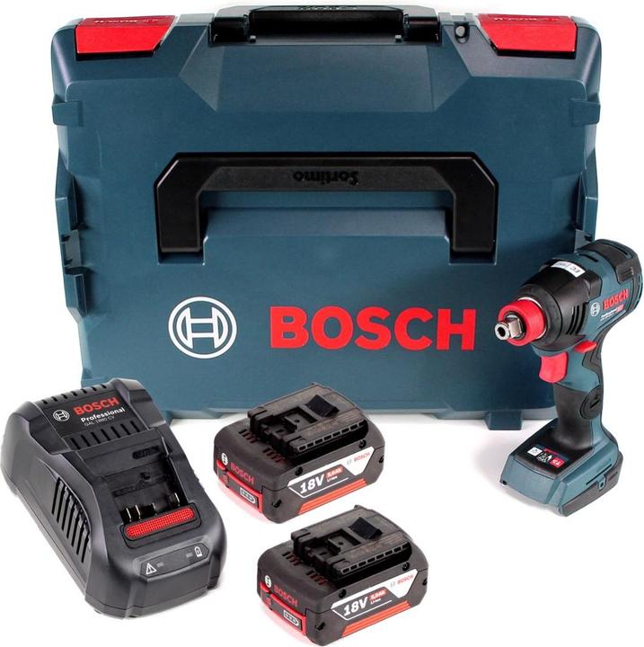 Actual product image Bosch Professional GDX 18V-200 C 2 x ProCORE18V 4.0 Ah (Rechargeable battery operated)